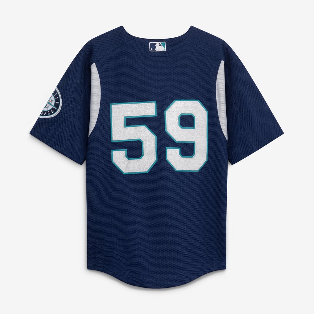 Felix Hernandez Seattle Mariners Mitchell & Ness Toddler Throwback Mesh Batting Practice Jersey - Navy